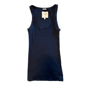 Abercrombie & Fitch Navy Tank Top